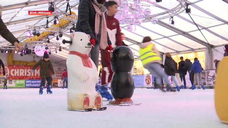 Nu al recordaantal bezoekers op 1 dag aan ijspiste in Sint-Niklaas