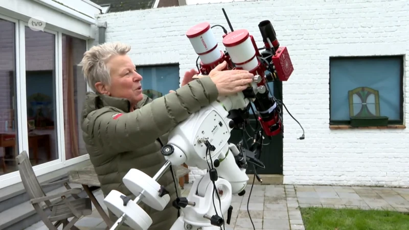 Aalsterse astrofotografe legt kometen vast op gevoelige plaat: "Uit de hand gelopen coronahobby"