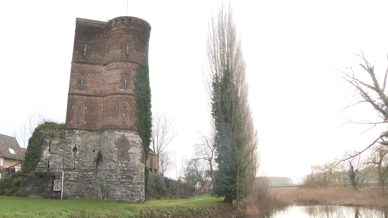 Graventoren en getijdenmolen in Rupelmonde in erfpacht naar Toerisme Vlaanderen