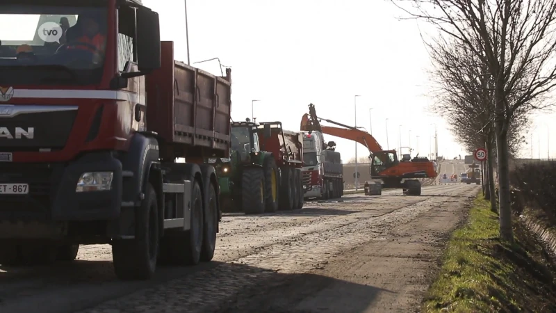 Werken aan de N451 in Verrebroek zijn begonnen