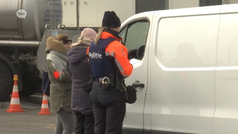 Opnieuw grote politiecontrole aan industrieterrein Hoogveld in Dendermonde