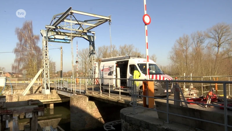 Zandbergenbrug over Dender in Geraardsbergen maand lang afgesloten