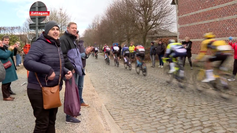 Veel sfeer in Zottegem tijdens Omloop