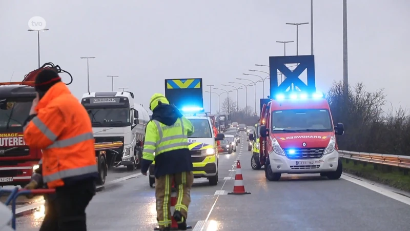 Moeizame ochtendspits richting Antwerpen door regen en reeks ongevallen