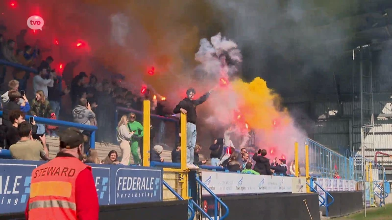 Spelers SK Beveren warm onthaald op laatste training voor wedstrijd tegen RWDM