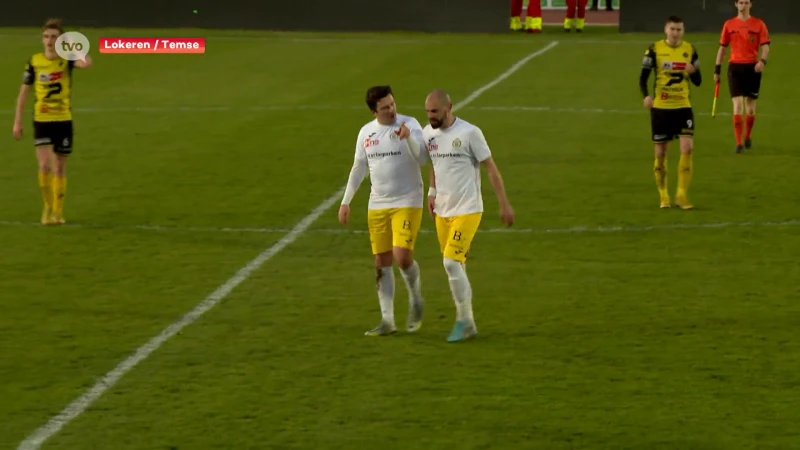 Lokeren-Temse laat champagne nog zeker één weekje in koelkast na gelijkspel tegen Oudenaarde