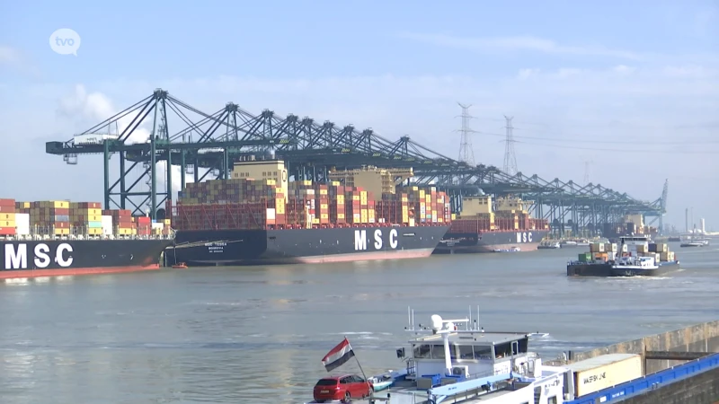 Meet Tessa, het grootste containerschip dat ooit aanmeerde in de Waaslandhaven