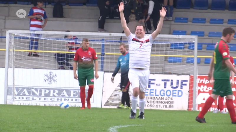 G-sporters genieten van groot voetbaltornooi in Lebbeke: "Bewegen is gezond en mijn buikje moet weg!"