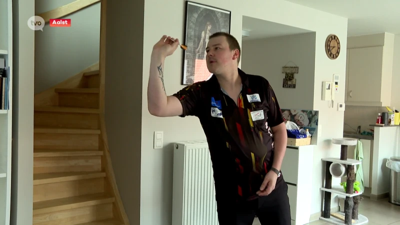 Andy 'The Beast' Baetens bemachtigt plekje op Belgian Darts Open in Wieze