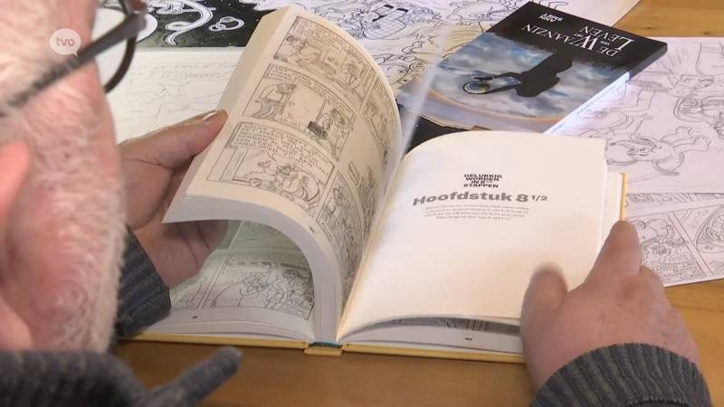 Nieuwe graphic novel van Ann Smet en Willy Linthout: 'Hoe word je gelukkig in 8,5 stappen?'