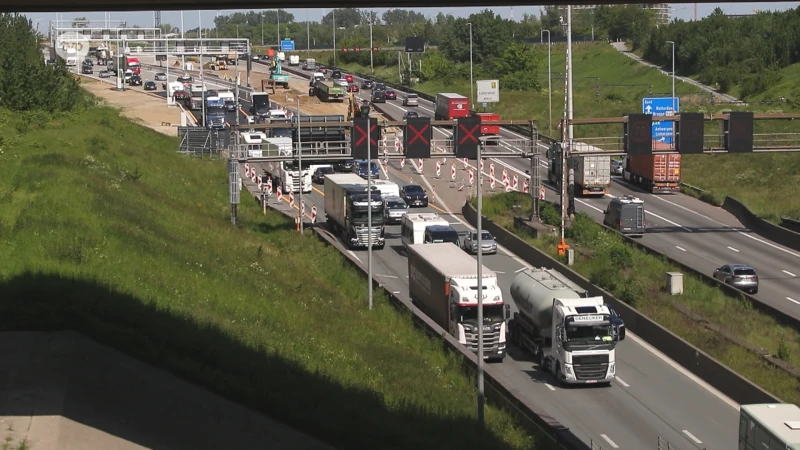 Kennedytunnel drie dagen afgesloten richting Nederland, omleiding via Liefkenshoektunnel