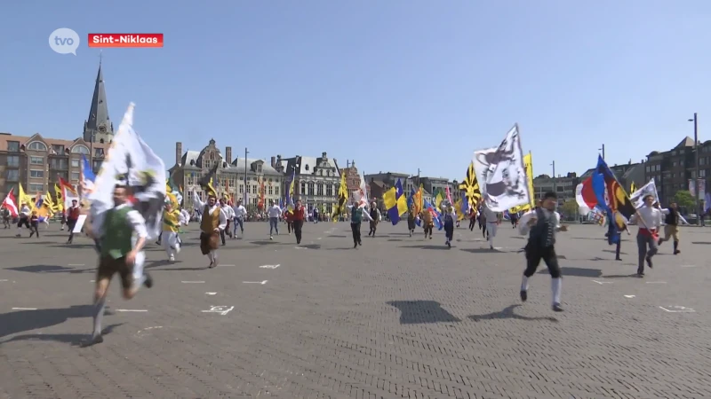 Vendelzwaaiers uit heel Europa komen samen in Sint Niklaas: "Fantastische hobby, fantastische sport!"