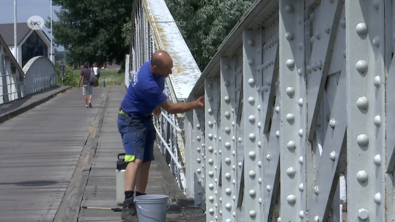 Toeristische Mirabrug in Hamme drie weken lang afgesloten voor renovatiewerken