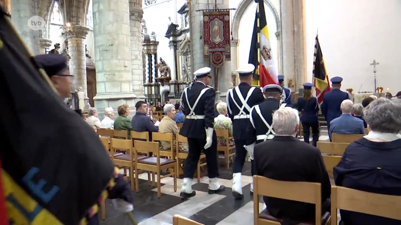 Aalst viert nationale feestdag met Te Deum en bloemenhuldes