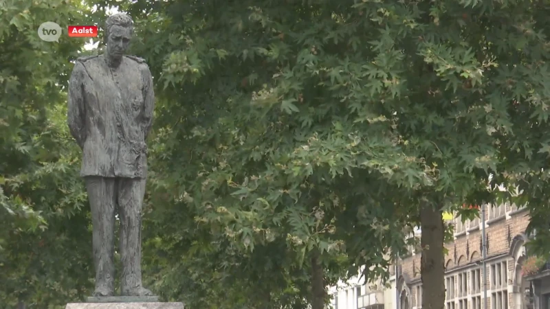 Aalstenaars zijn trots op het standbeeld van Boudewijn aan het Keizersplein