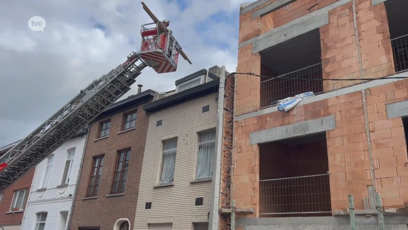 Ook in Aalst blaast wind puntgevel omver: stenen komen in kinderkamer terecht