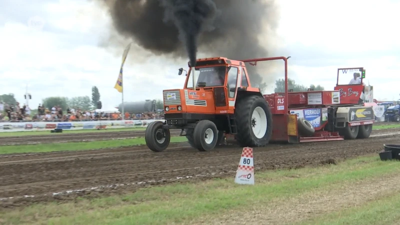 Ook vrouwelijke deelnemers vinden hun weg naar Tractorpulling in Zele