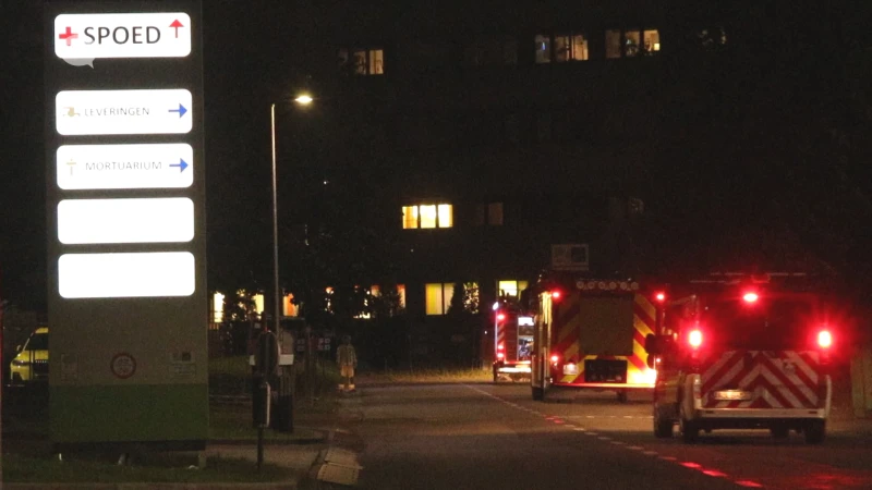 Brandweer naar AZ Sint-Blasius in Dendermonde voor vals antraxalarm