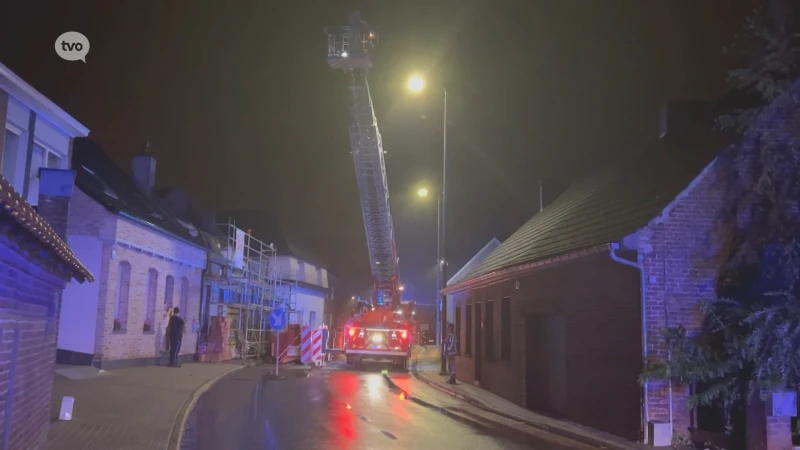 Woning onbewoonbaar na wolkbreuk in Haaltert