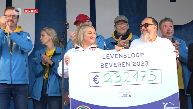 Levensloop Beveren zamelt 232.175 euro in