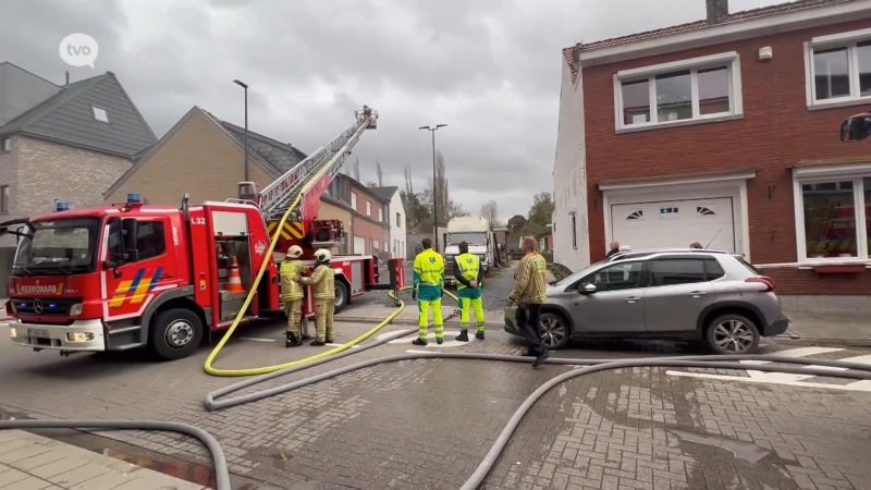 Geen gewonden, maar woning wel tijdelijk onbewoonbaar na brand in Aalst