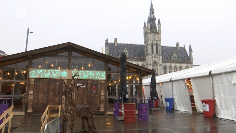 Schaatspistes in Aalst, Lebbeke en Sint-Niklaas luiden dit weekend de winterpret in