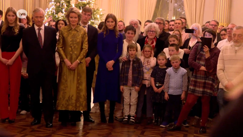 Vijf BiJeVa-gezinnen vieren kerst met de koninklijke familie: "Zo'n warme mensen"