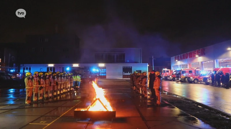 Brandweer Kruibeke wuift twee collega's uit na 35 en 47 jaar dienst