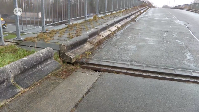 Brug over E17 in Laarne blijft dicht voor gemotoriseerd verkeer