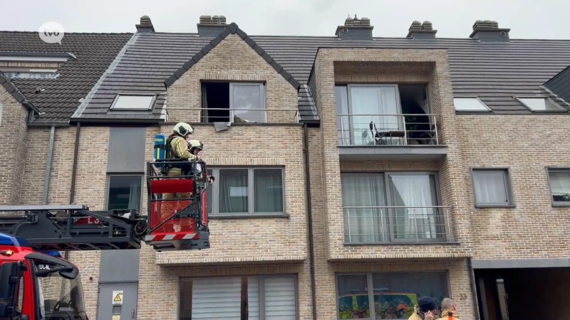 Denderleeuw: kindje steekt per ongeluk matras in brand, slaapkamer loopt zware schade op