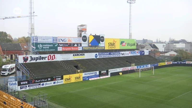 Oude staantribune van SK Beveren wordt dan toch niet gesloopt