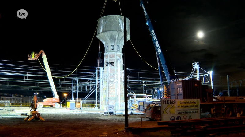 Denderleeuwse watertoren blijkt sterker dan verwacht, afbraak wordt gestopt: "Binnenstructuur is te stevig"