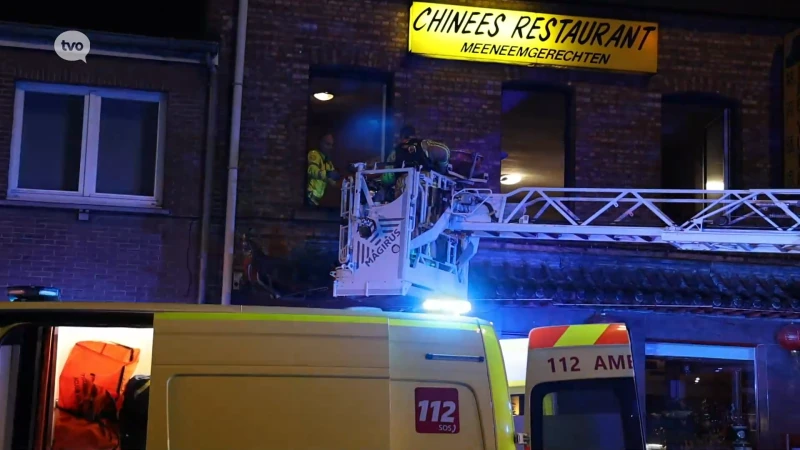 Man in kritieke toestand na CO-vergiftiging boven Chinees restaurant in Dendermonde