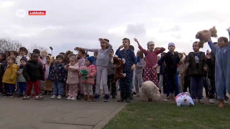 In pyjama naar school tijdens Bednet: ook 't Konkelgoed in Lebbeke doet mee!