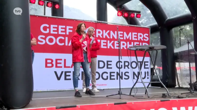 Socialistische vakbond voert actie tegen Europees bezuinigingsbeleid: ook hinder bij openbaar vervoer