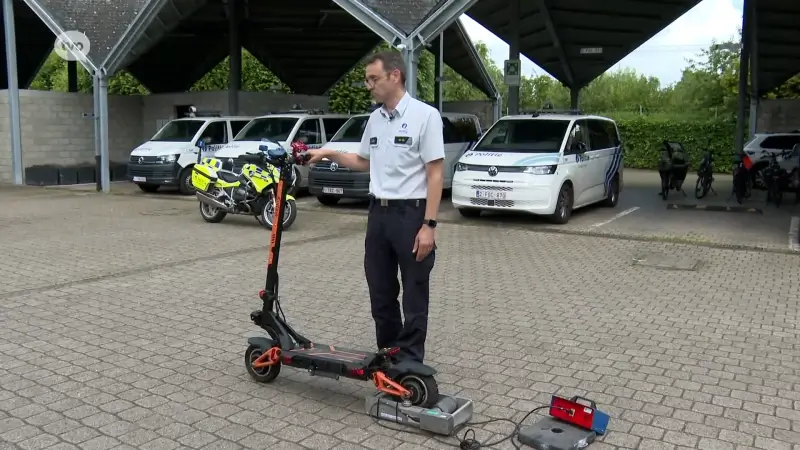 Politie Dendermonde haalt elektrische step uit verkeer die 67 kilometer per uur haalt