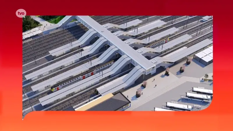 Zo gaat het nieuwe station van Dendermonde er in de toekomst uitzien