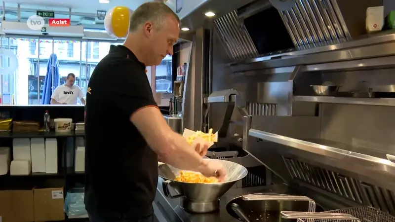 Diëgo uit Aalst bakt 24u lang frieten voor kansarme kinderen
