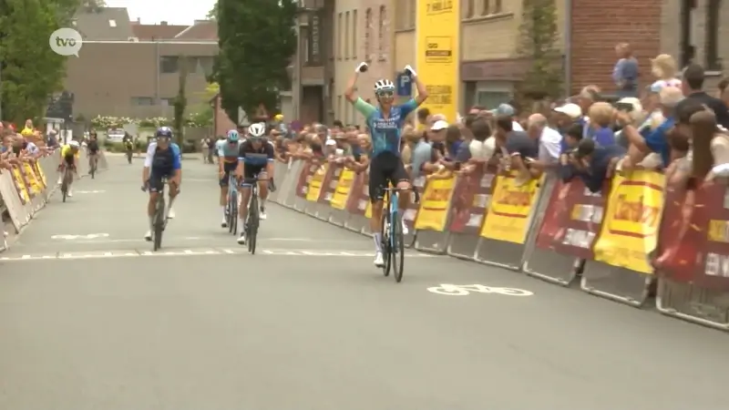 Dries De Bondt wint Kemmel Koerse: "Leuk, maar ik had nu liever in de Tour gezeten"