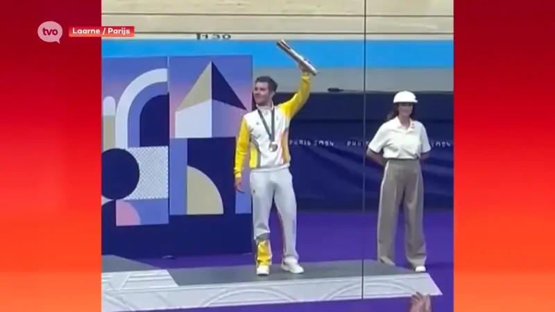 Fabio Van den Bossche schenkt ons land een knappe bronzen medaille in het omnium