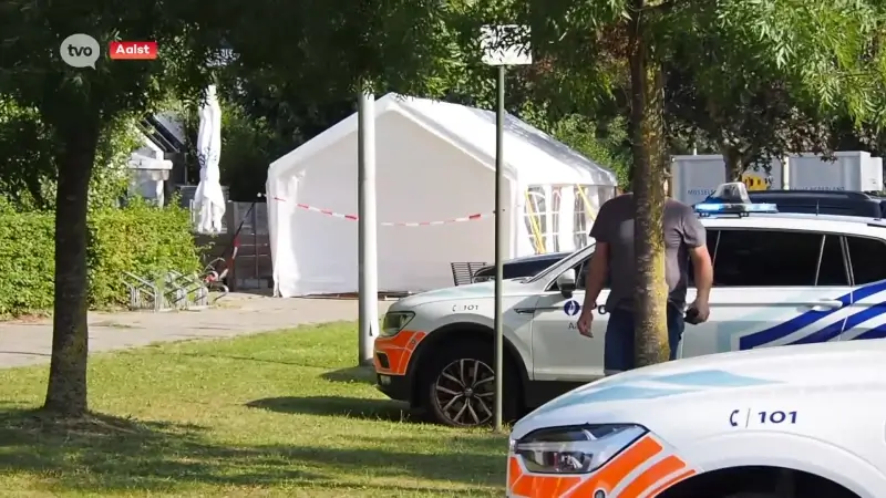 Gasfles ontploft tijdens eetfestijn in Aalst, twee mensen met brandwonden naar ziekenhuis