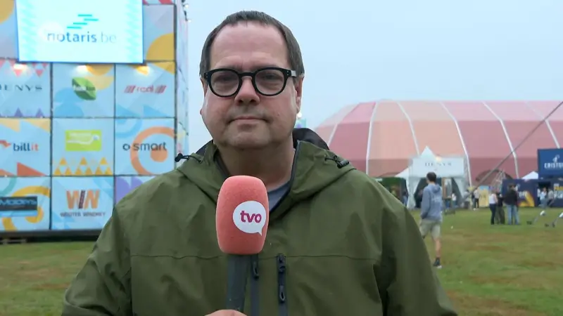 Wim Naert op Crammerock: "59 bands op het podium, morgen 27 graden"