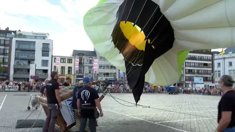 Vredefeesten Sint-Niklaas: luchtballonnen gaan de lucht niet in vanavond, ook morgenvroeg niet