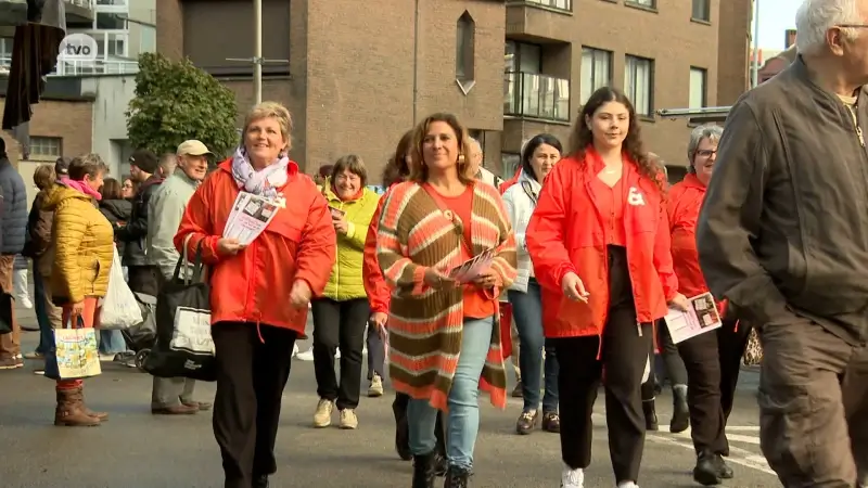 Vrouw & Maatschappij voert actie in Sint-Niklaas: "Vrouwen, gebruik uw stemrecht!"