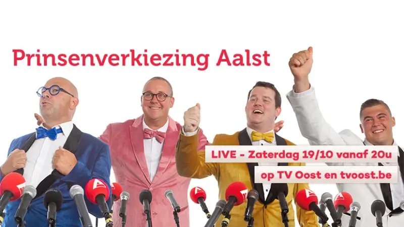 Volg hier live de Aalsterse Prinsenverkiezing