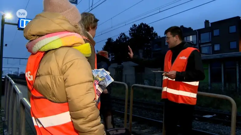 cd&v Lebbeke telt reizigers voor behoud van aantal treinritten naar Brussel