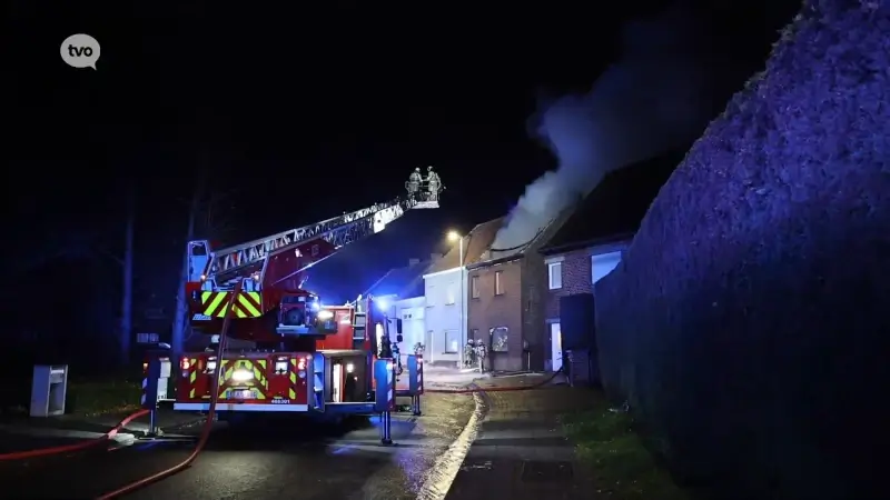 Huis uitgebrand in Nieuwerkerken bij Aalst, 90-jarige bewoner ondertussen overleden