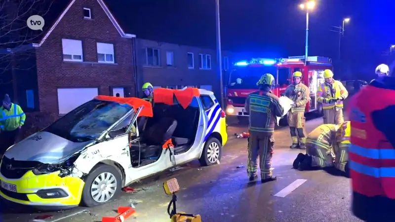 Politieagent die bevrijd werd na crash op Leedsesteenweg is alweer thuis