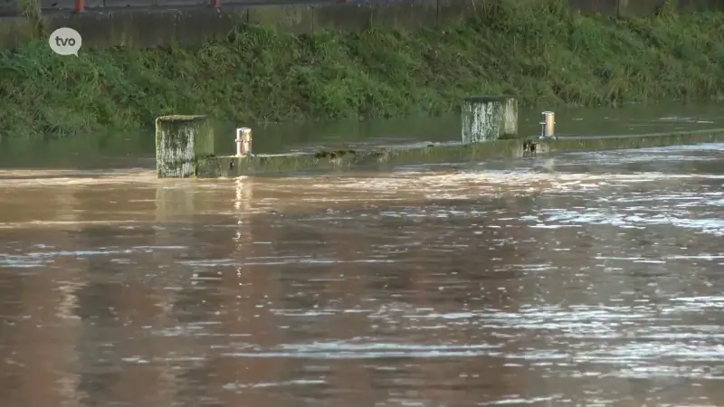 Waakzaamheid bij hoge waterpeilen in Denderstreek, vannacht opnieuw regen voorspeld