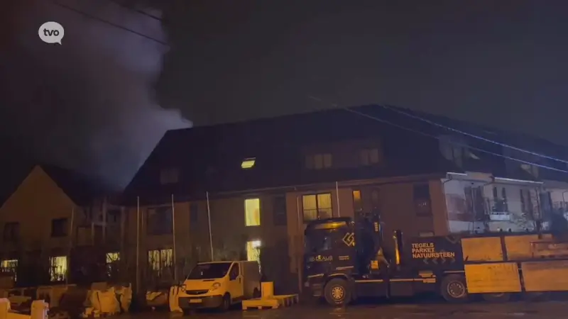 Brand bij assistentiewoningen De Ster in Erpe-Mere, één dame naar het ziekenhuis